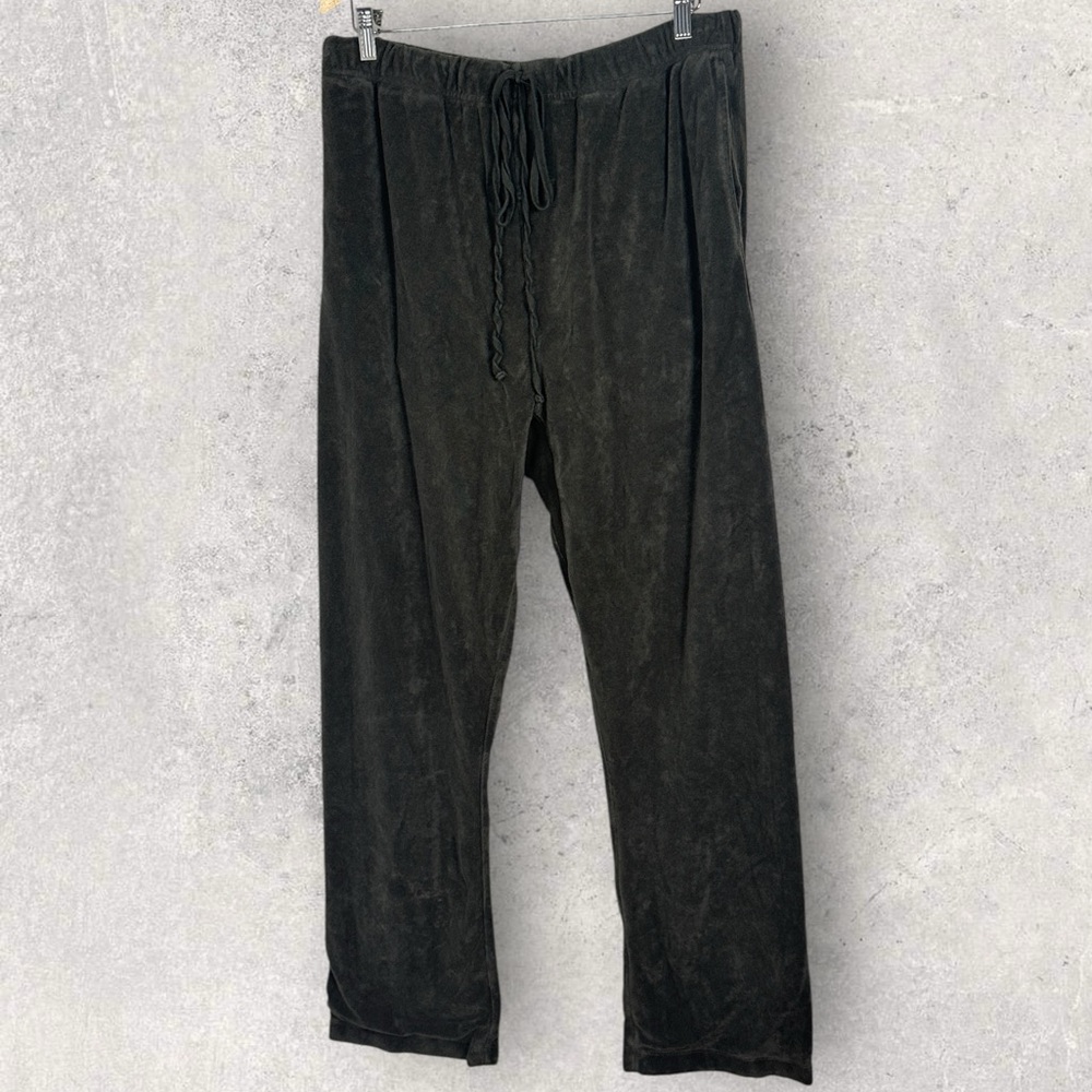 Essentials Fear Of God Terry Cloth Wide Leg Sweatpants Grey Size Large Grey Pant